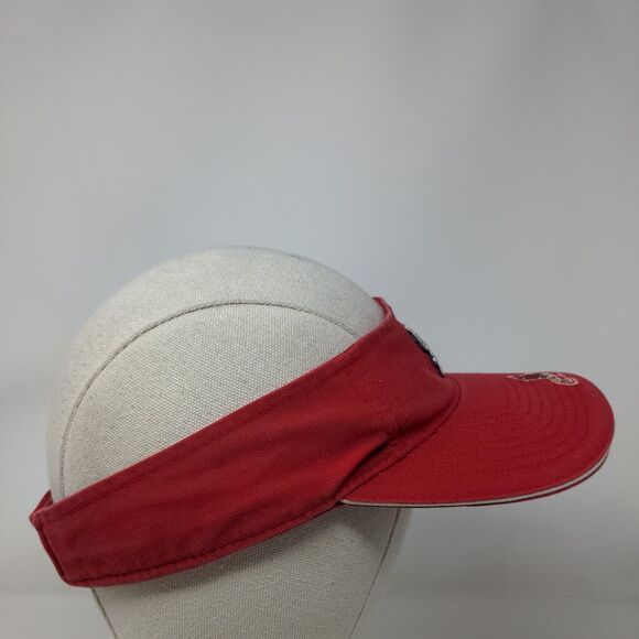 St. Louis Cardinals Puma Strapback Sun Visor Cap Hat Red OSFA Embroidered Logo - Picture 4 of 8
